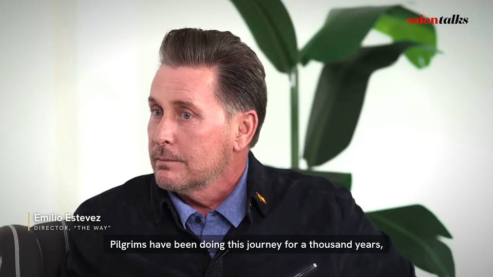 Emilio Estevez in an interview, subtitle: Pilgrims have been doing this journey for a thousand years