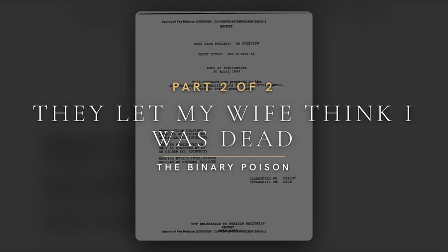 Part 2 title card reading PART 2 OF 2, They Let My Wife Think I Was Dead